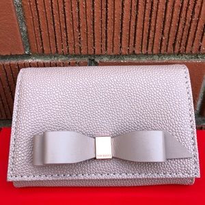 Ted Baker London bow flap mini purse